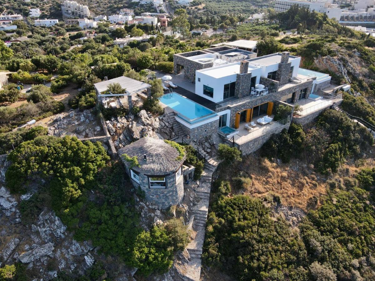 Villa Aiolos: Above The Sea, Within Agios Nikolaos Экстерьер фото