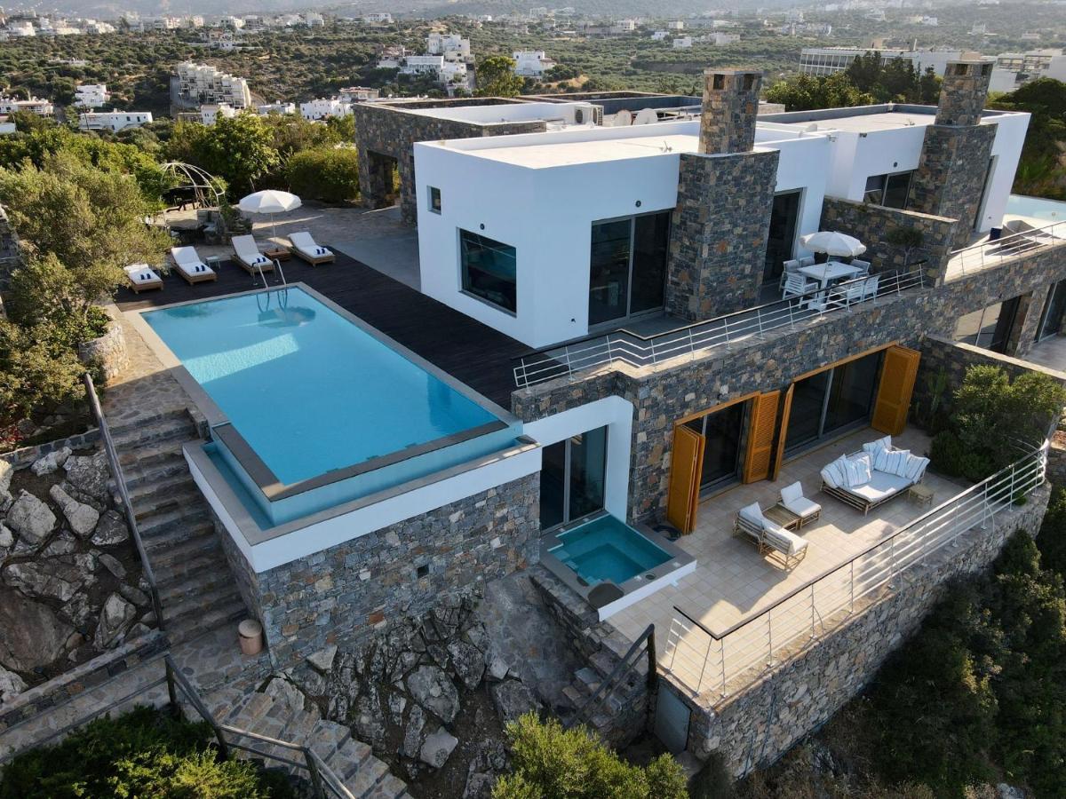 Villa Aiolos: Above The Sea, Within Agios Nikolaos Экстерьер фото