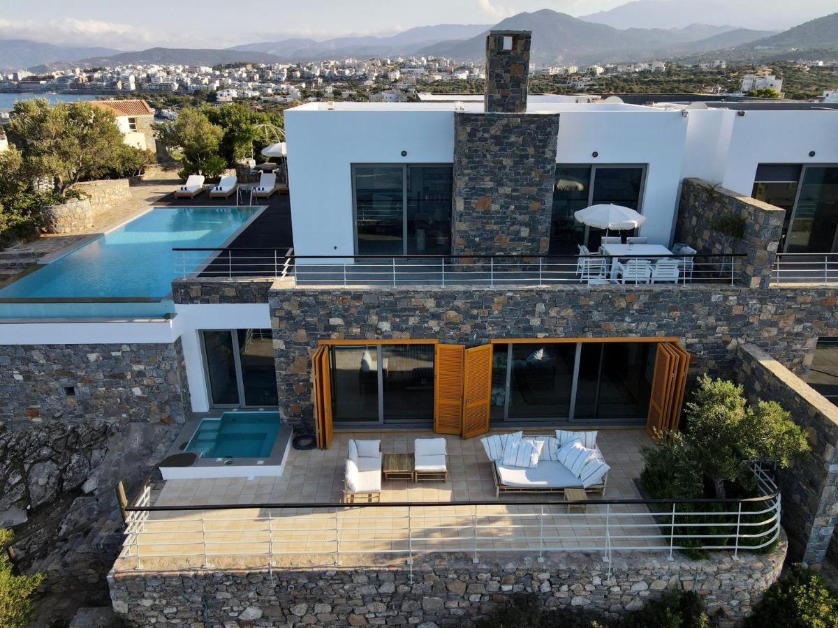 Villa Aiolos: Above The Sea, Within Agios Nikolaos Экстерьер фото